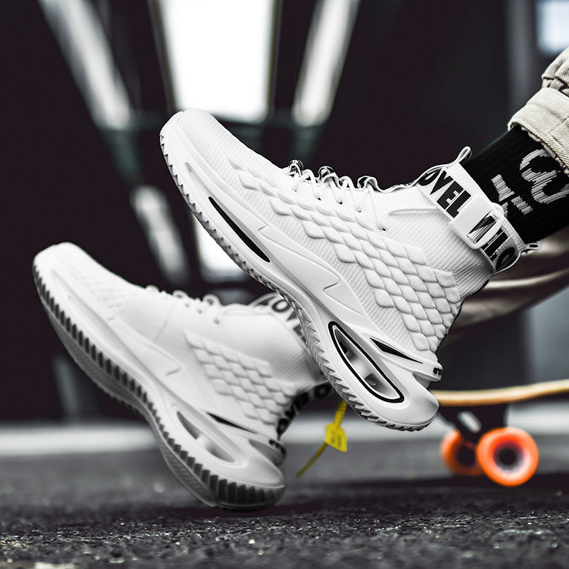 New fashion heavy bottom high top casual shoes