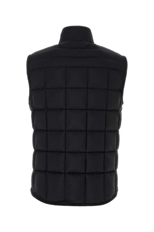 Moncler Man Black Nylon Estagnous Down Jacket