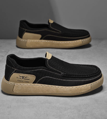 Men's Shoes Breathable Thin Slip-on Casual Sneakers