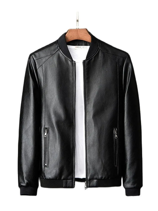 Wolverine Themed Men's Genuine Cow Leather Jacket