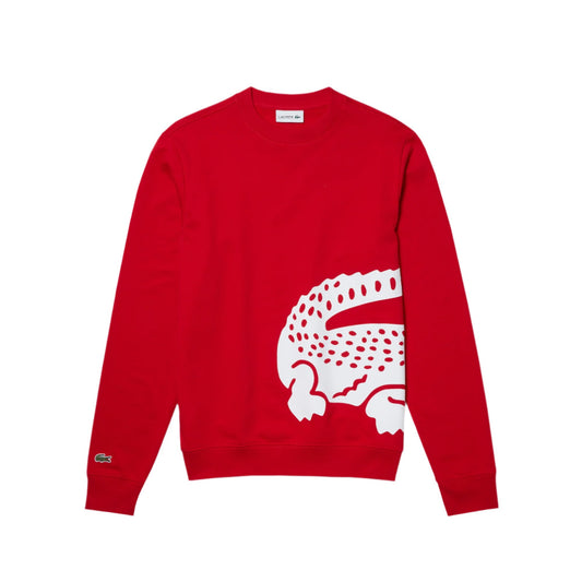 LACOSTE MEN'S CREW  Neck Cotton Sweater